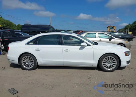 2015 Audi A8 L 4.0T from USA, damaged, VIN WAU32AFD9FN014916